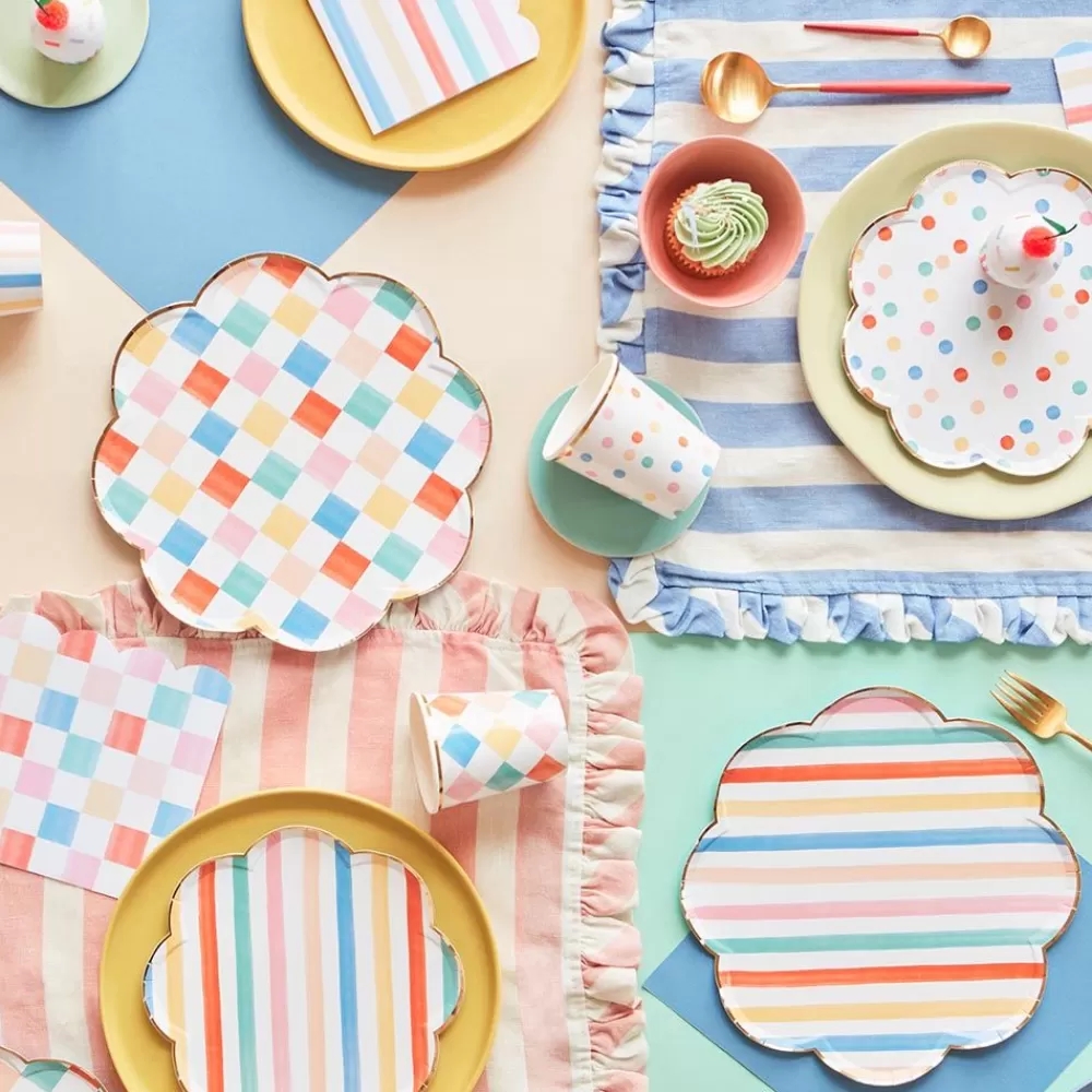 Cheap Paper Napkins: 16 Colorful Patterned Napkins Napkins