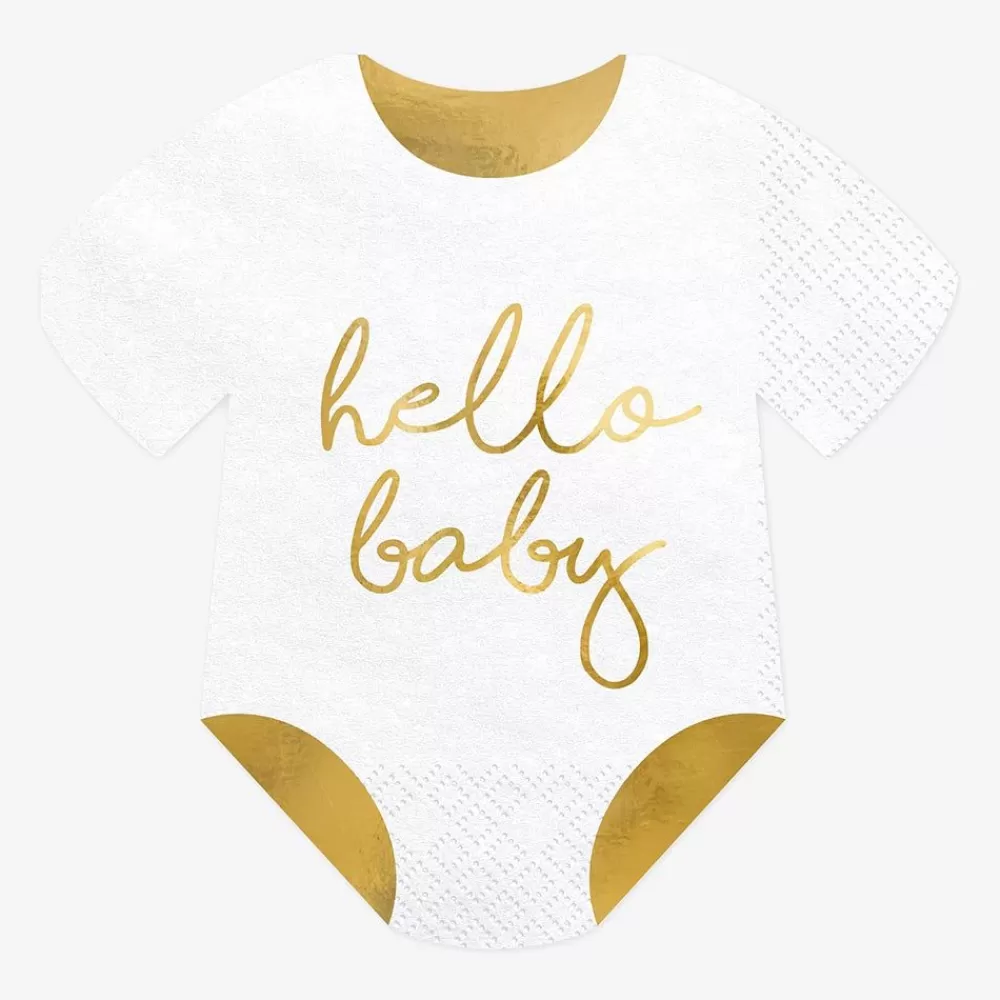Best Sale Paper Napkins: 16 Gold Body Napkins Napkins