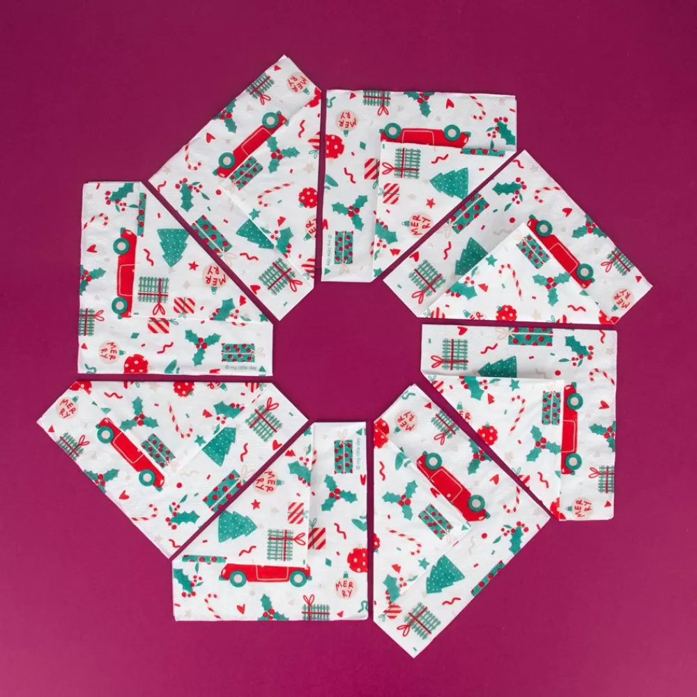 Store Paper Napkins: 20 Christmas Napkins Napkins