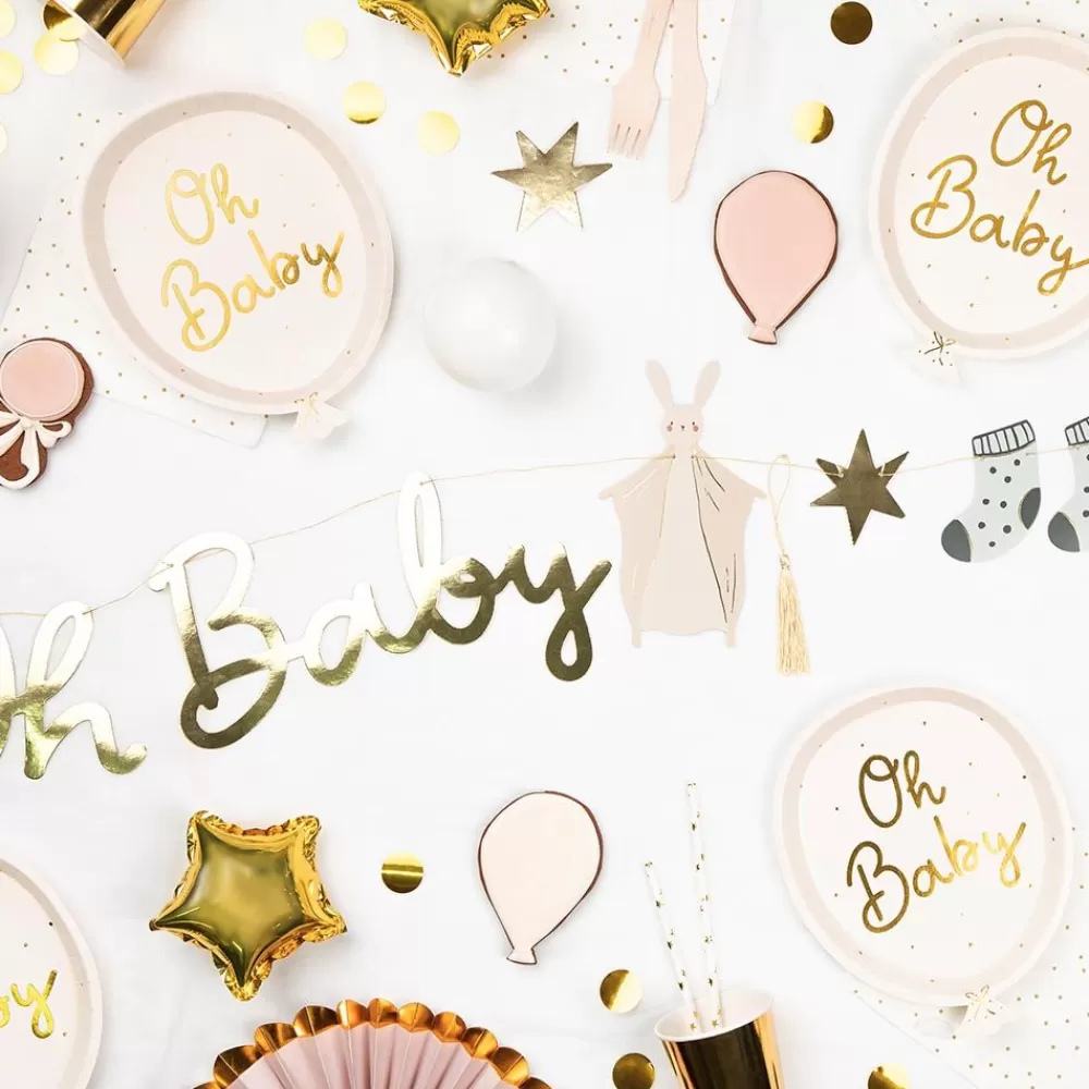 Fashion Paper Plate: 6 Baby Plates Plates