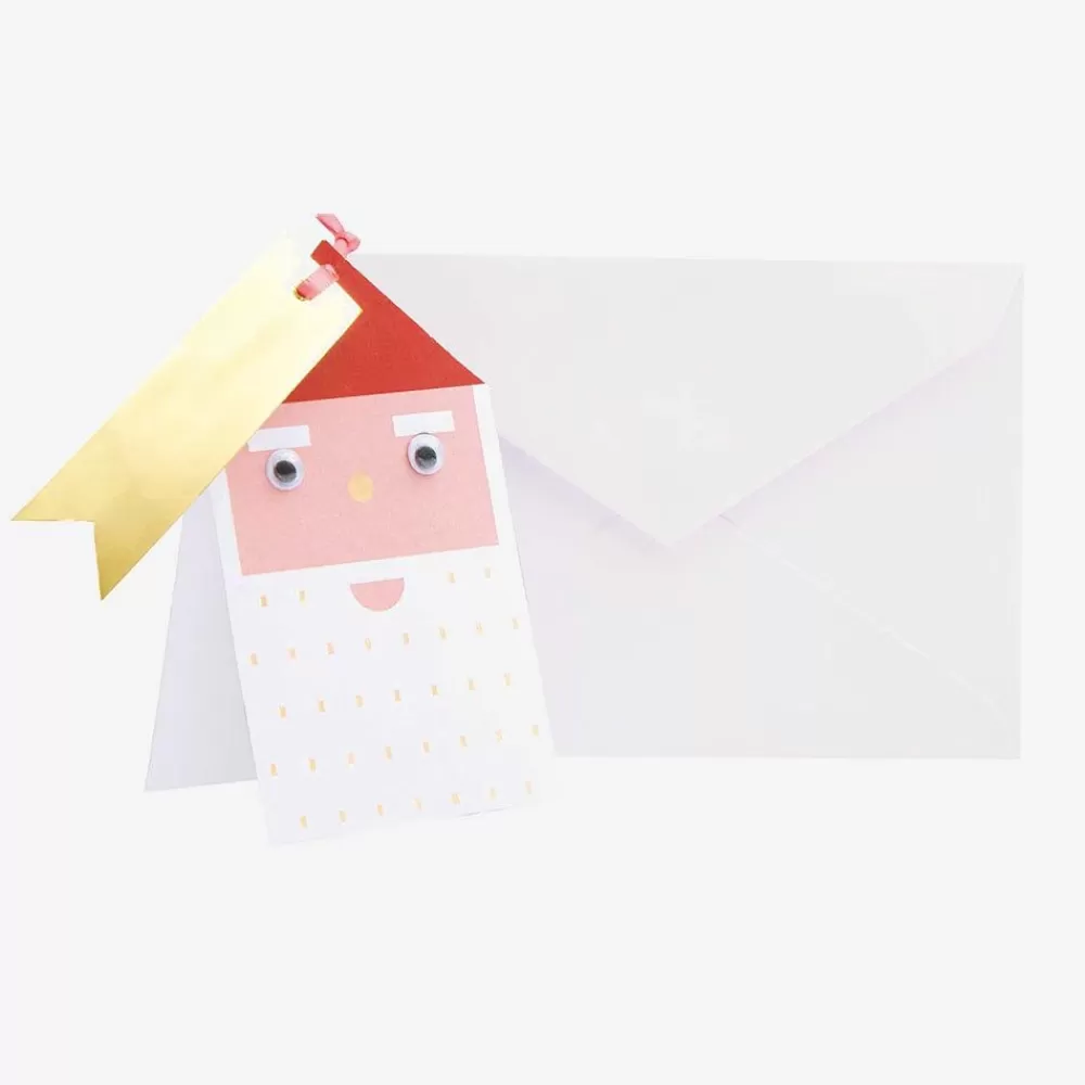 Cheap Santa Claus Greeting Card Gift Tags