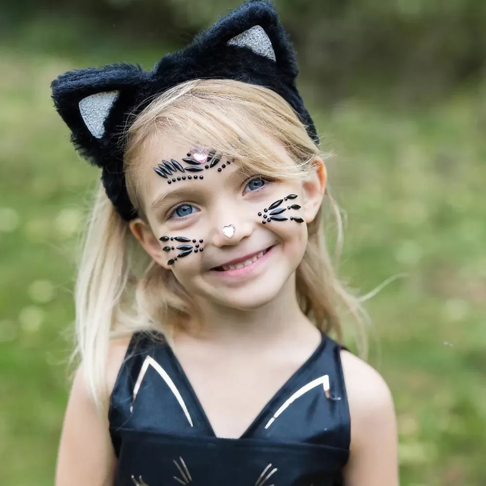 Shop Self-Adhesive Rhinestones For The Cat Face Makeup