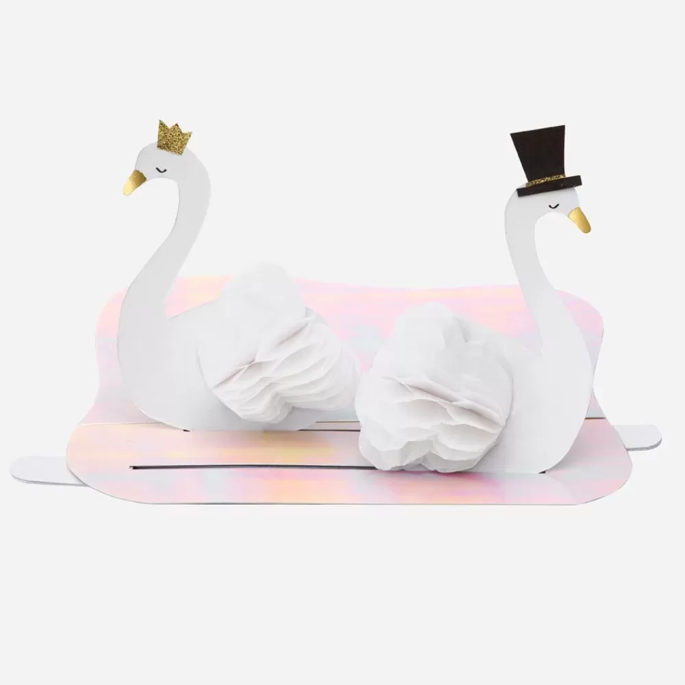 Online Swan Wedding Pop Up Card Dishes & Centerpieces