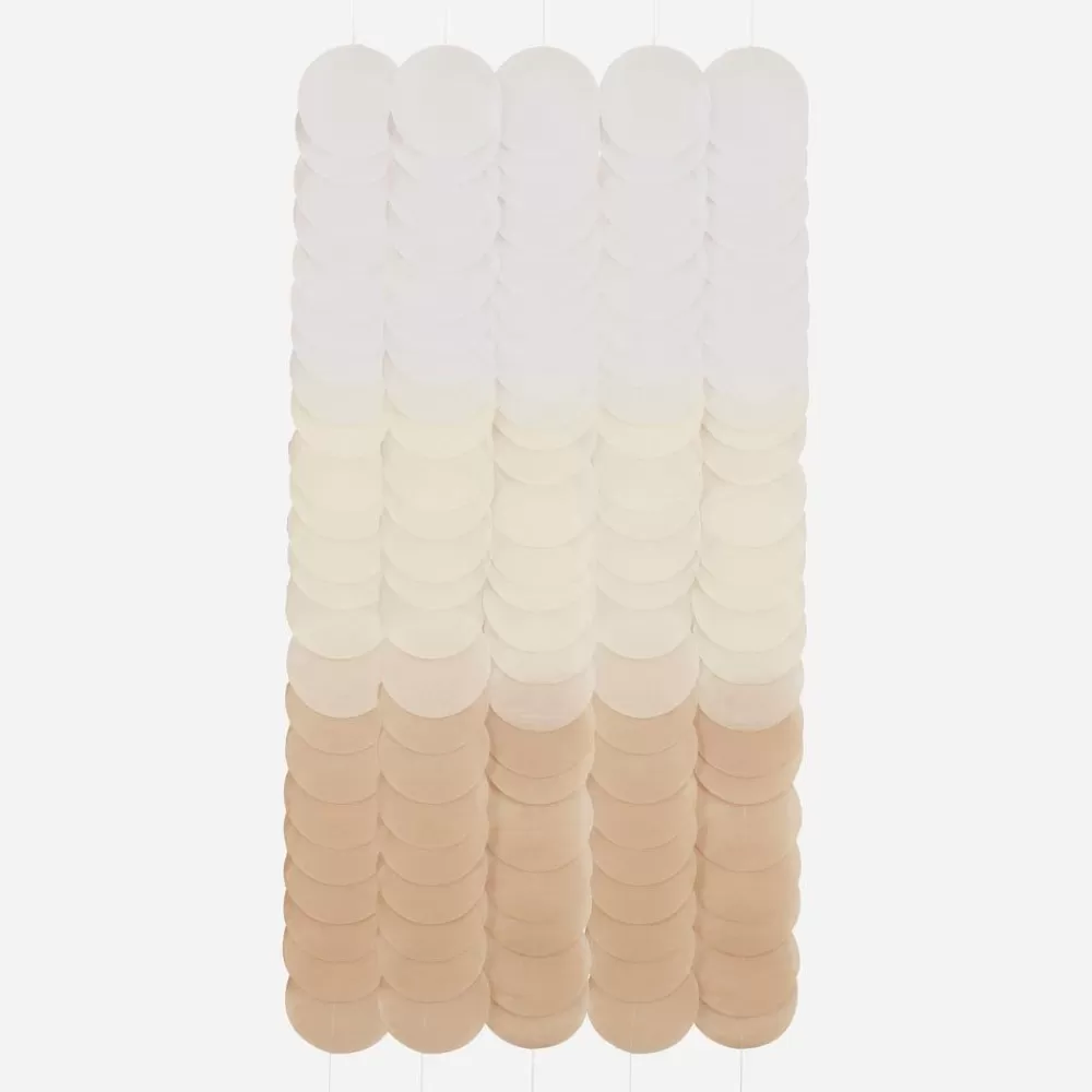 Shop Wall Decoration Kit: Curtain Of Nude Pastilles Wall Decorations